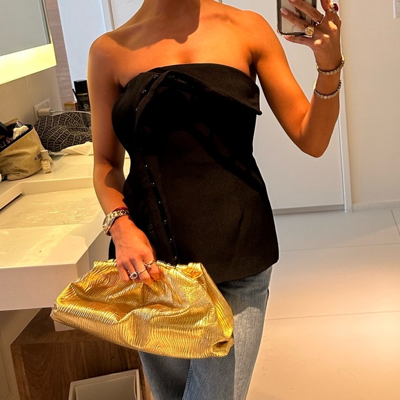 Beautiful Strapless Black Top by Keepsake the label - Picture 3 of 7